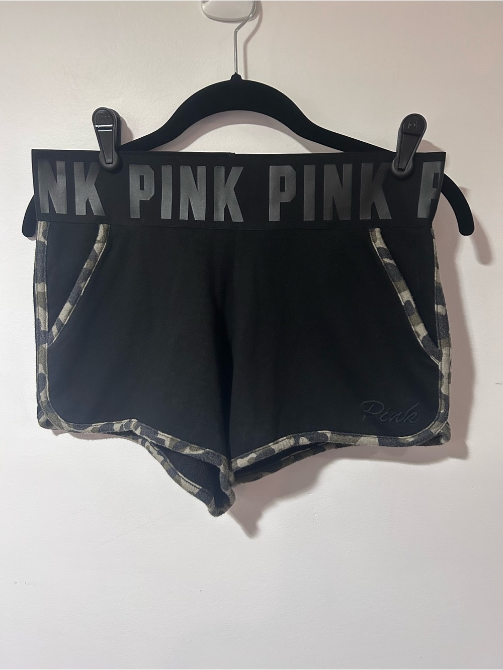 PINK Victoria's Secret Black Shorts